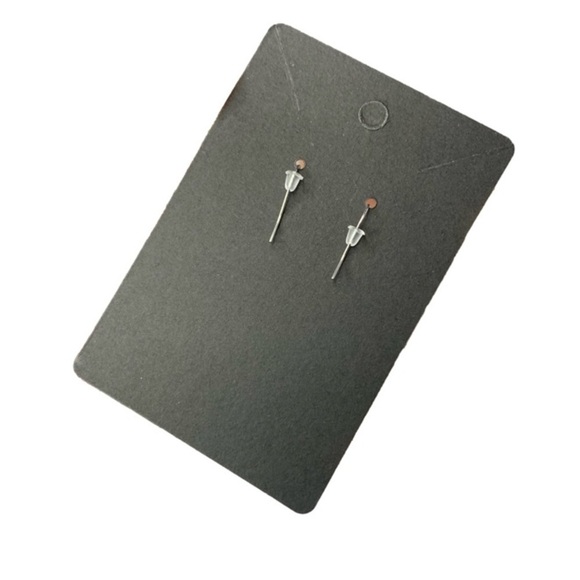 Amethyst earrings - Picture 2 of 2